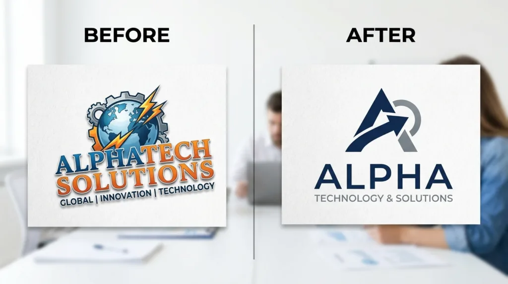 diferença entre logo amador e logomarca profissional para empresas