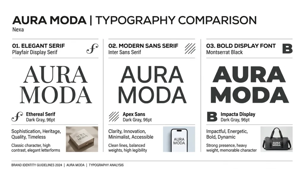 escolha de tipografia para logomarca profissional e identidade visual
