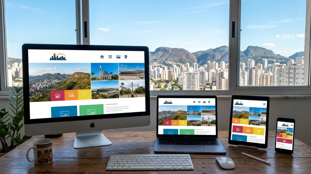 Designer web em Belo Horizonte desenvolvendo site profissional para empresas que desejam atrair mais clientes online.