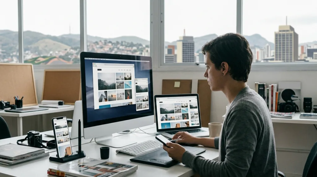 Criação de sites profissionais em Belo Horizonte com design responsivo e otimização para SEO local.