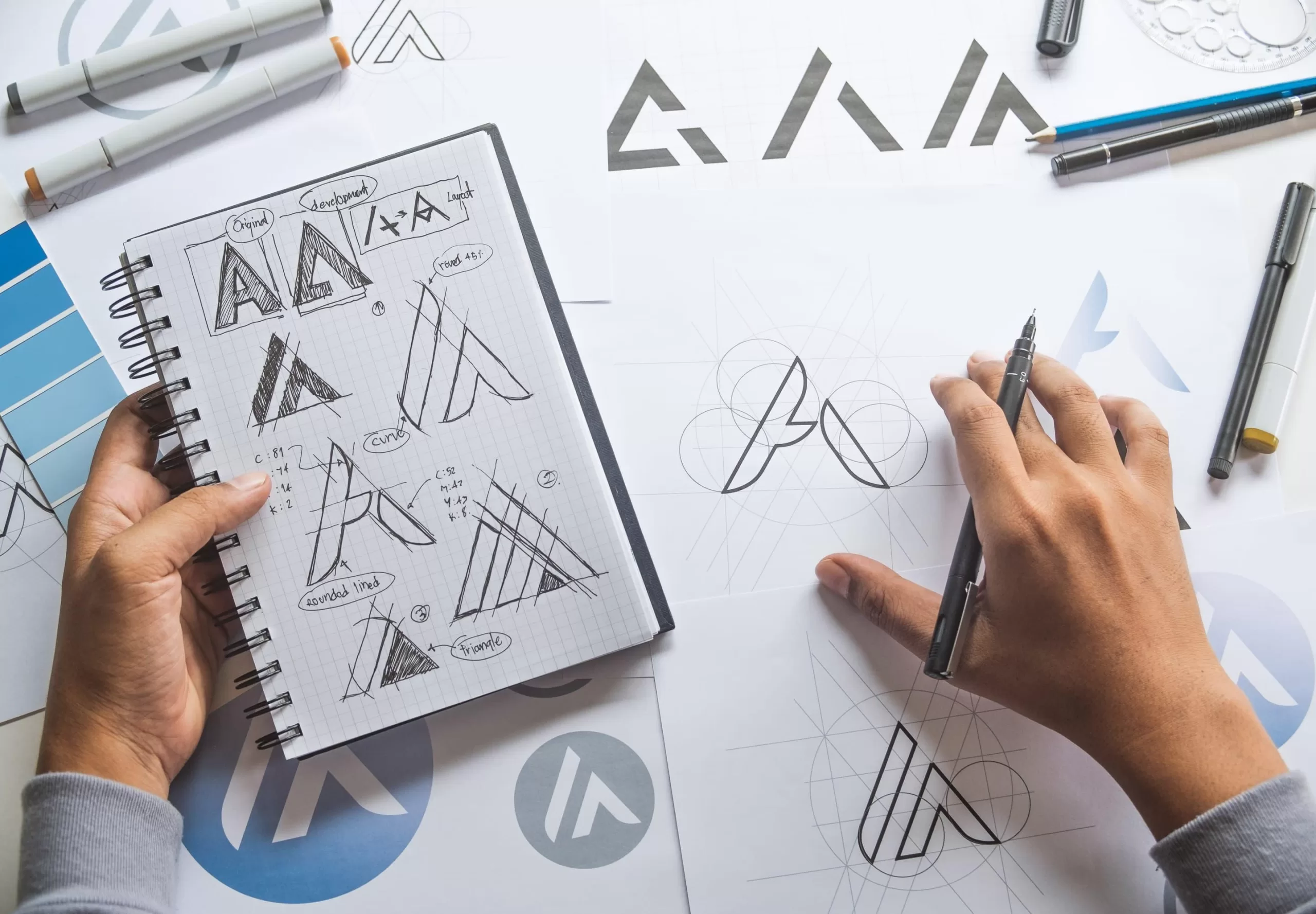 Criação de logomarcas: como escolher as cores, formas e símbolos ideais