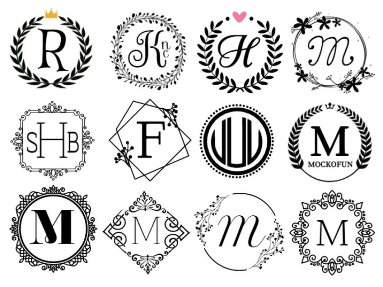 Criação de logo com monogramas: como usar a tipografia com força