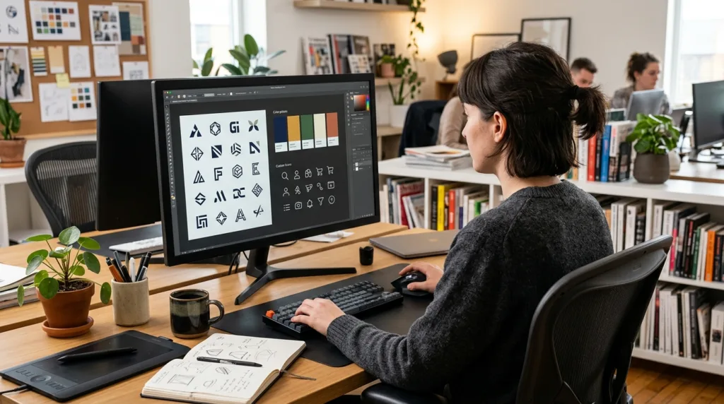 Criação de identidade visual profissional em BH para empresas e marcas