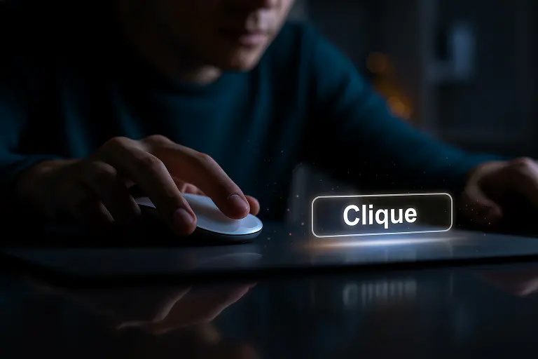 Caderno de esboços com mapas de jornada emocional e visuais de marca, representando a estratégia de UX alinhada com a marca em web design