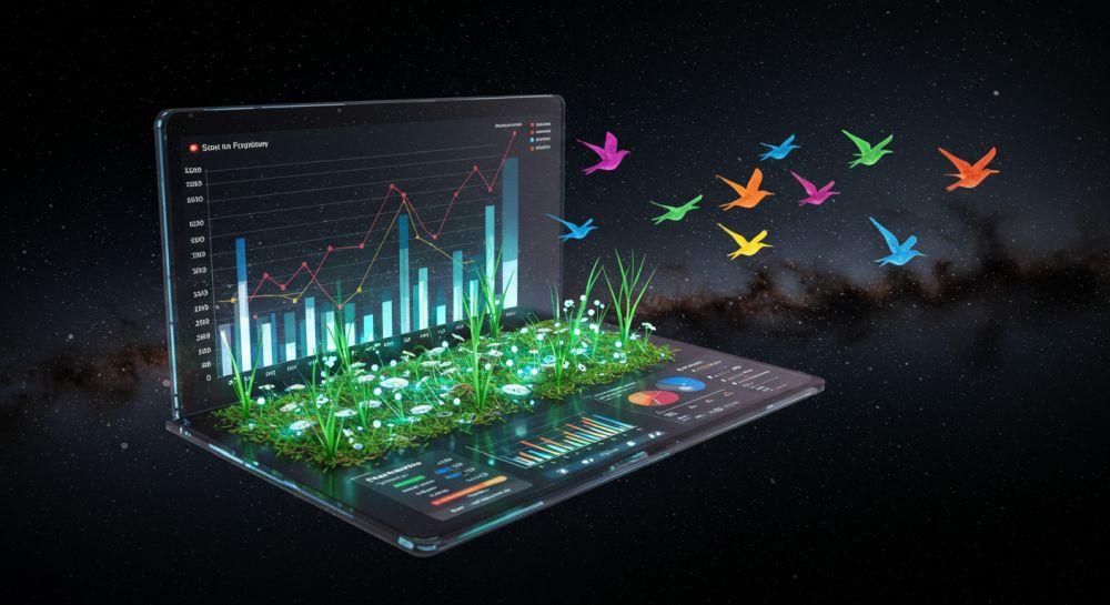 Dashboard de métricas para acompanhar resultados do rebranding e ajustar estratégias