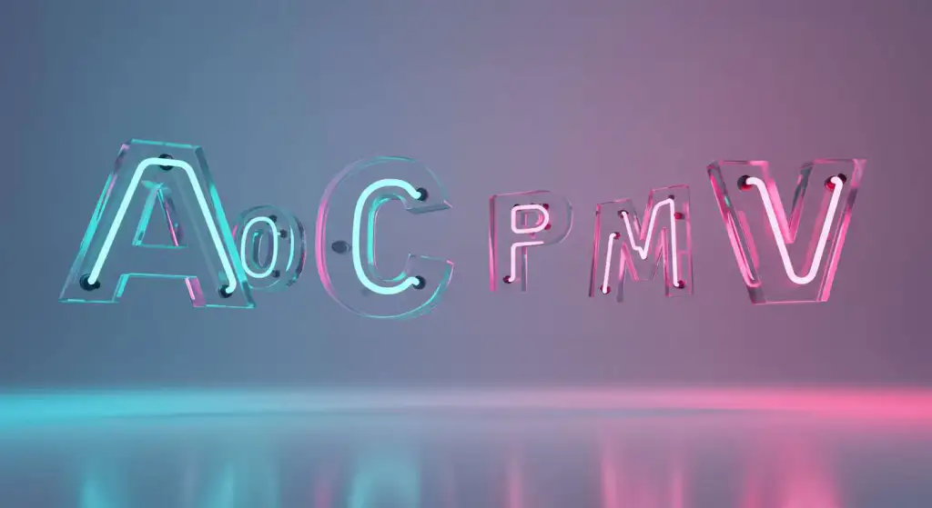 Composição criativa com paleta de cores vibrantes e tipografias modernas, representando identidade visual profissional para pequenas empresas