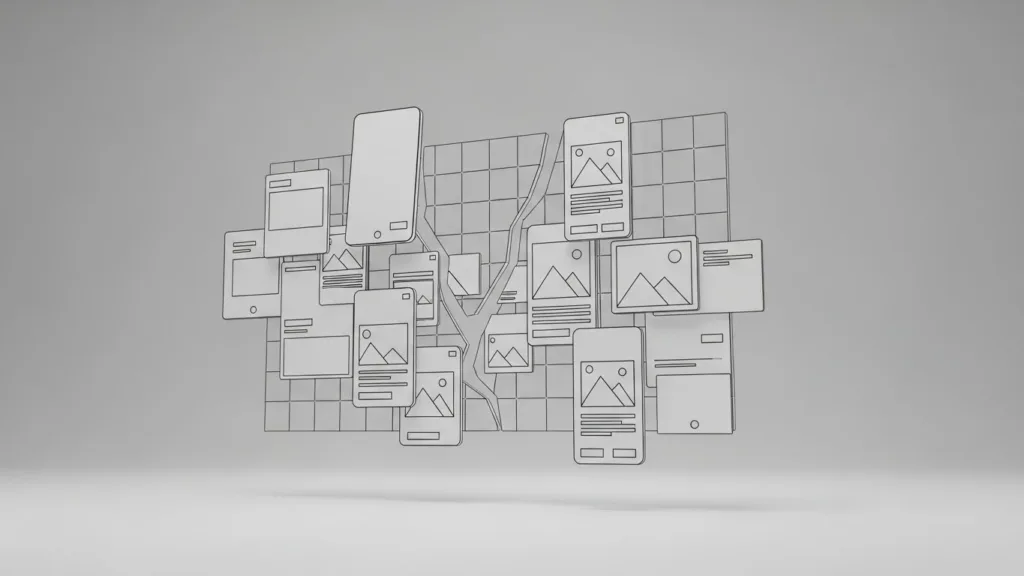 Erro de design responsivo em sites de BH prejudicando a visualização em diferentes telas